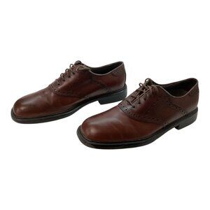 Nunn Bush Brown Leather Oxford Dress Shoes Men's‎ Size 9M